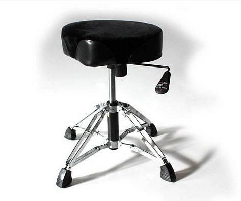 LUKE DANIEL LUKE&DANIEL SGABELLO PER BATTERIA QUATTRO PIEDI PROFESSIONALE ALTEZZA VARIABILE CON SISTEMA A GAS