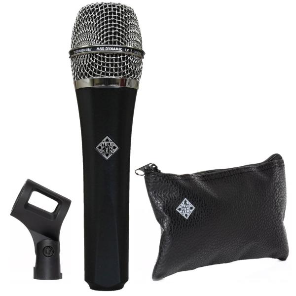 TELEFUNKEN M80 STANDARD MICROFONO SUPERCARDIOIDE CON SUPPORTO E CUSTODIA