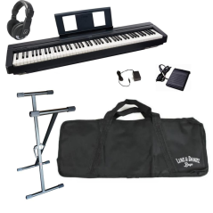 YAMAHA P45 TOUR BUNDLE PIANOFORTE DIGITALE 88 TASTI CON SUPPORTO CUFFIA LEGGIO PEDALE E ALIMENTATORE