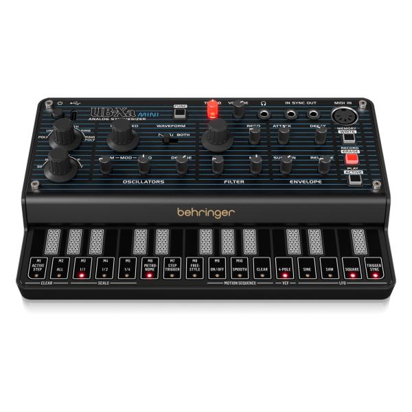 BEHRINGER UB-XA MINI SINTETIZZATORE ANALOGICO POLIFONICO 3 VCO LFO SEQUENCER 16 STEPS