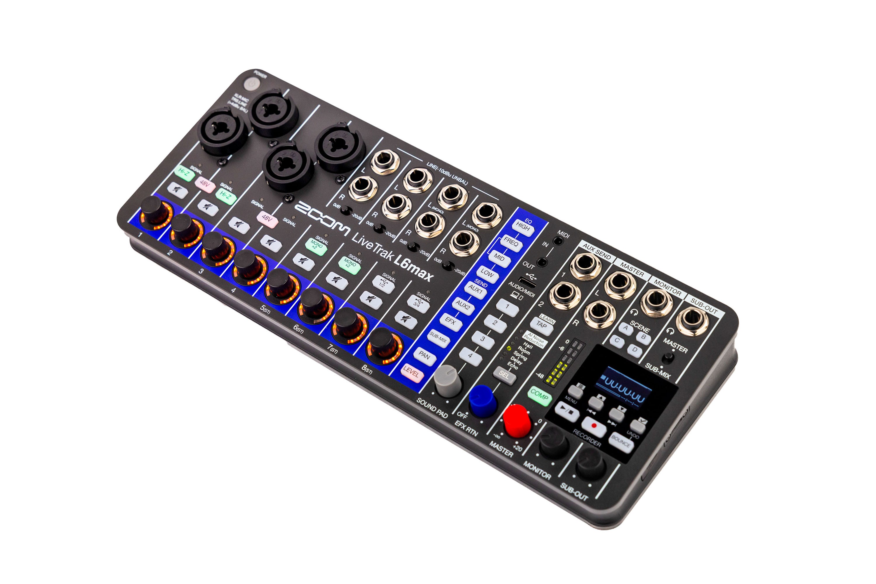 Zoom L6max - Mixer digitale 12 canali 32 Bit Floating Point