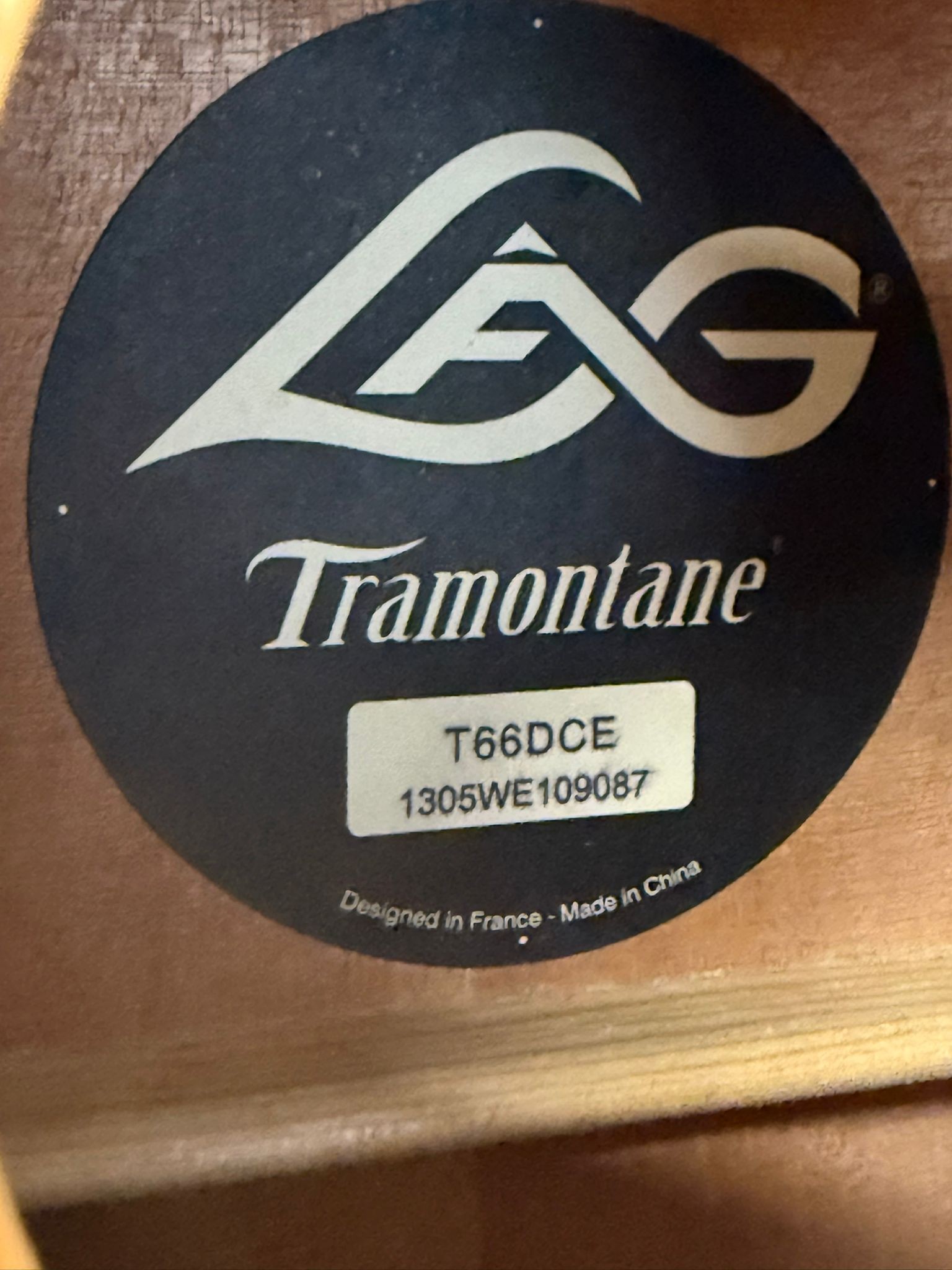 LAG Guitars T66DCE - USATA - chitarra acustica elettrificata