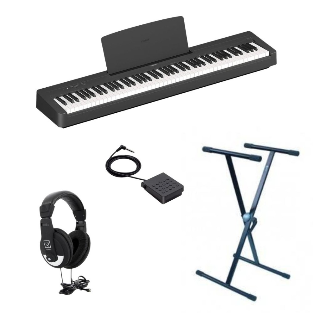 YAMAHA P-145BT – OFFERTA SPECIALE con Cuffie + Supporto KSX