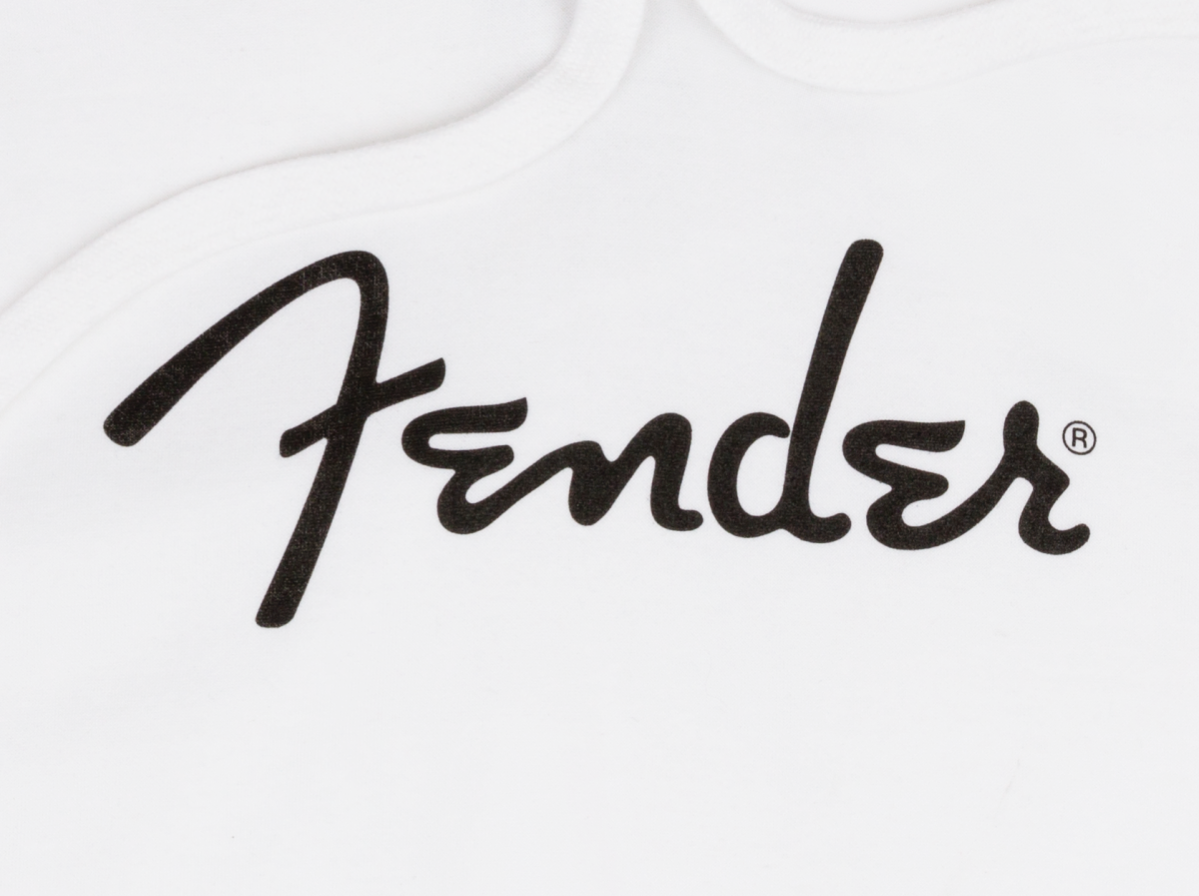 Fender Spaghetti Logo Hoodie, Olympic White, M - FELPA FENDER LOGO SPAGHETTI