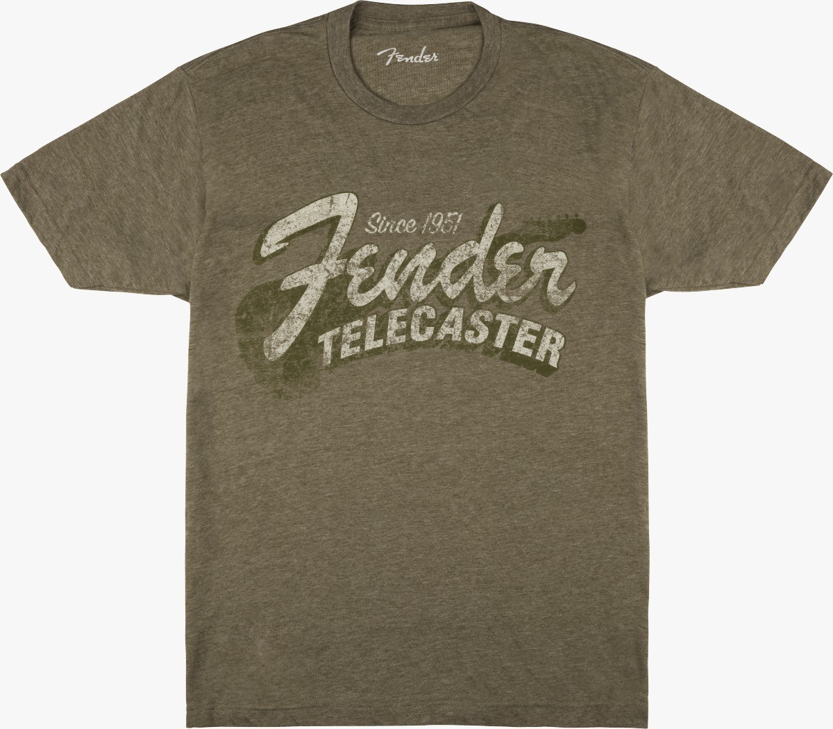 Fender Fender® Since 1951 Telecaster™ T-Shirt, Military Heather Green, XXL