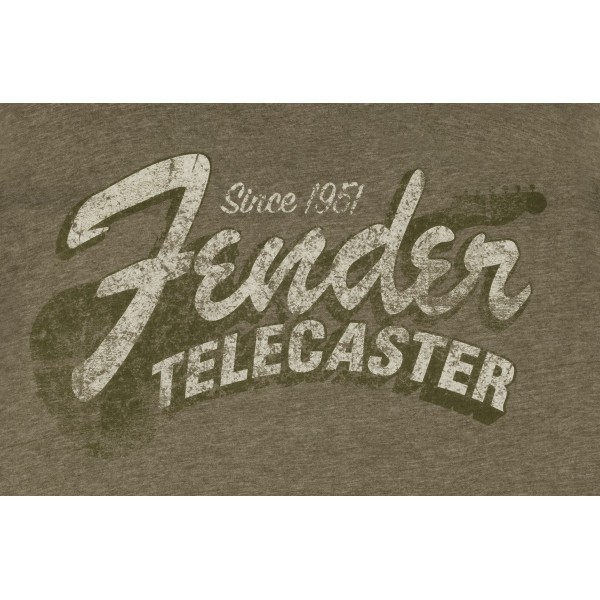 Fender Since 1951 Telecaster T-Shirt, Military Heather Green, XXL