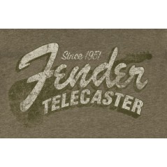 Fender Since 1951 Telecaster T-Shirt, Military Heather Green, XXL