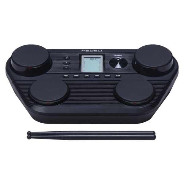 Medeli DD112: Batteria Elettronica Portatile | 4 Pad con Coach