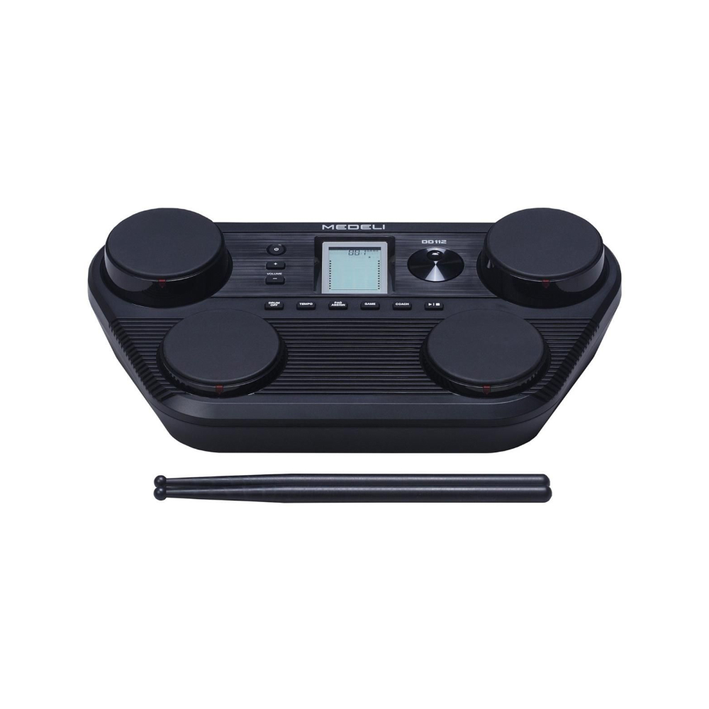 Medeli DD112: Batteria Elettronica Portatile | 4 Pad con Coach