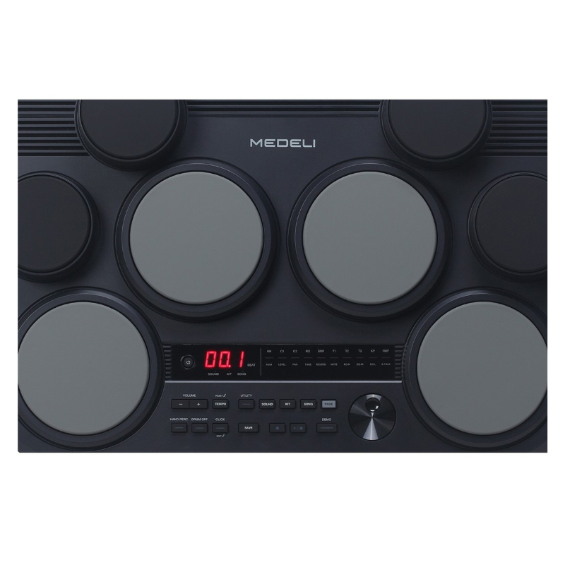 Medeli DD225: Batteria Digitale Portatile 8 Pad | 600 Suoni