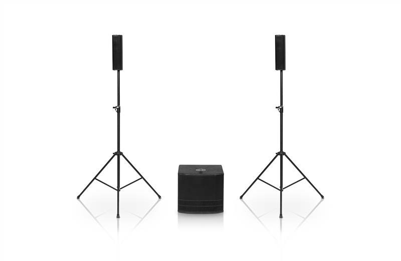 DB Technologies ES 503 - 3-amped Stereo System: two full-range tops & subwoofer