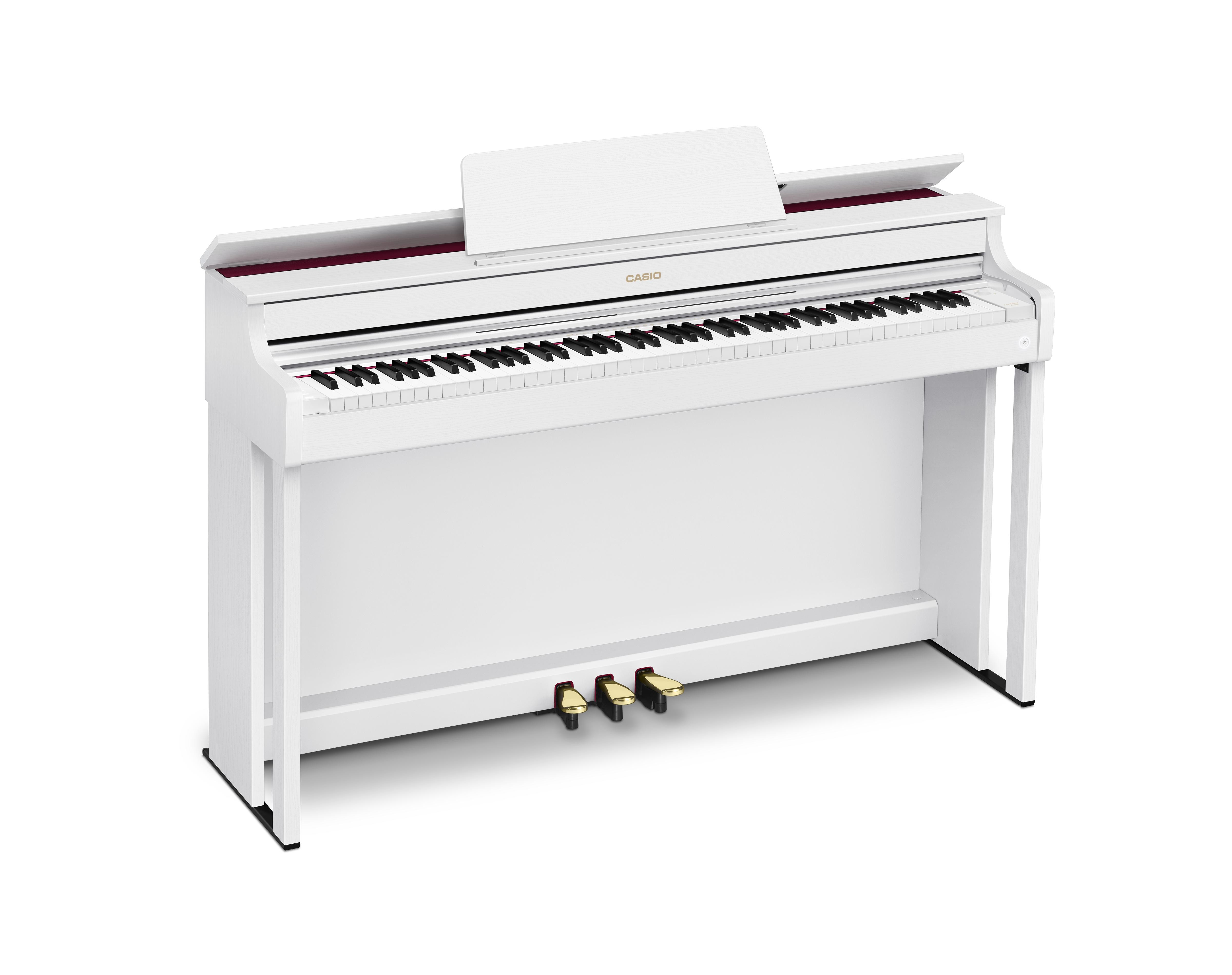 CASIO AP-300 WE Celviano: Pianoforte Digitale 88 Tasti Hammer Action Bianco