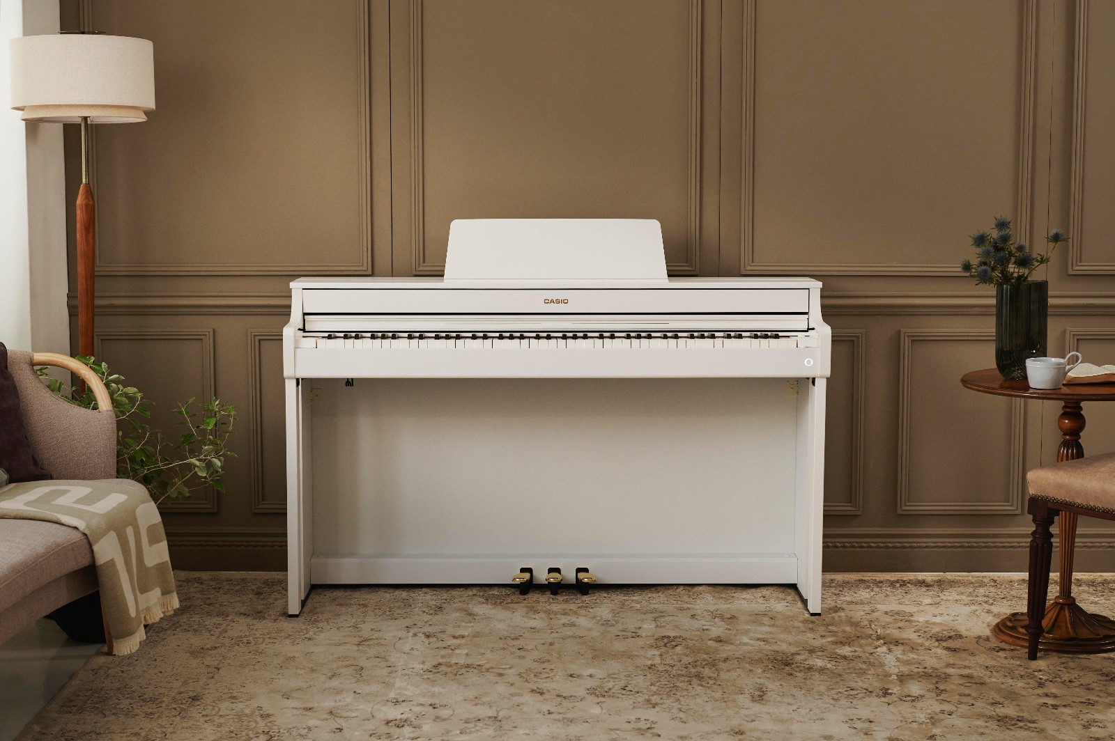 CASIO AP-300 WE Celviano: Pianoforte Digitale 88 Tasti Hammer Action Bianco