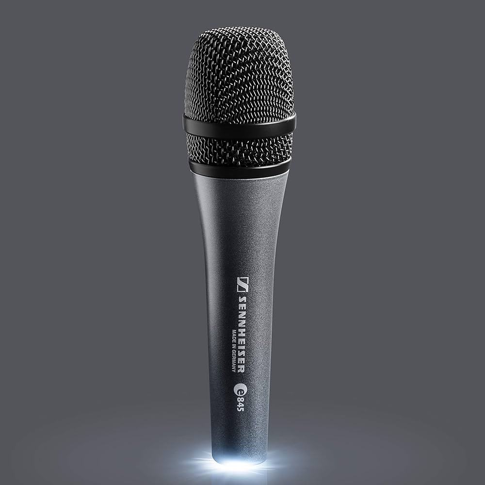 Sennheiser E845 Microfono Dinamico Supercardioide per Voce Professionale