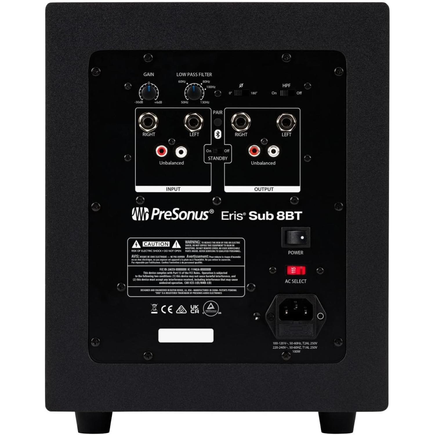 PreSonus ErisÂ® Sub 8BT