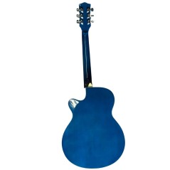 TIGER ACG4-BL Chitarra Elettroacustica Blu - Set Completo per Principianti - Usato