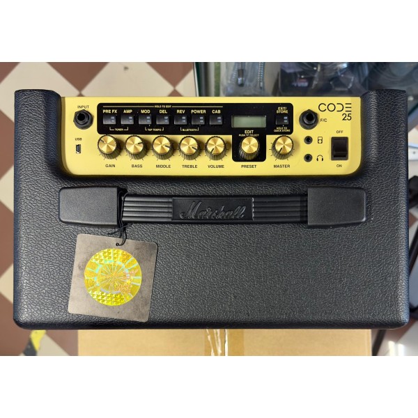 Marshall code 25 - 2 mesi di utilizzo