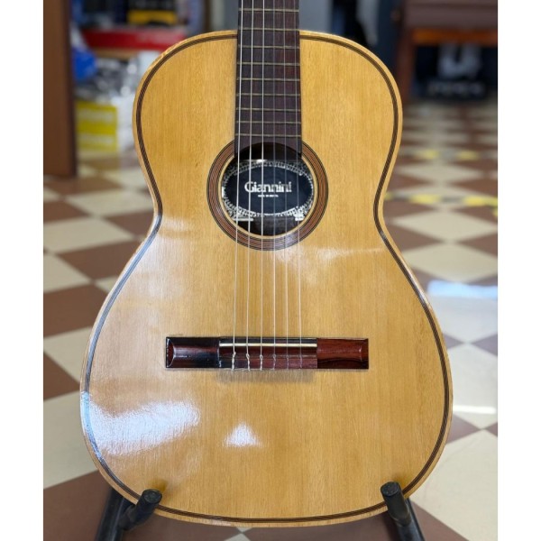 Chitarra Classica Giannini Made in Brasil - Modello Vintage Anni 70 - 3/4 - USATA