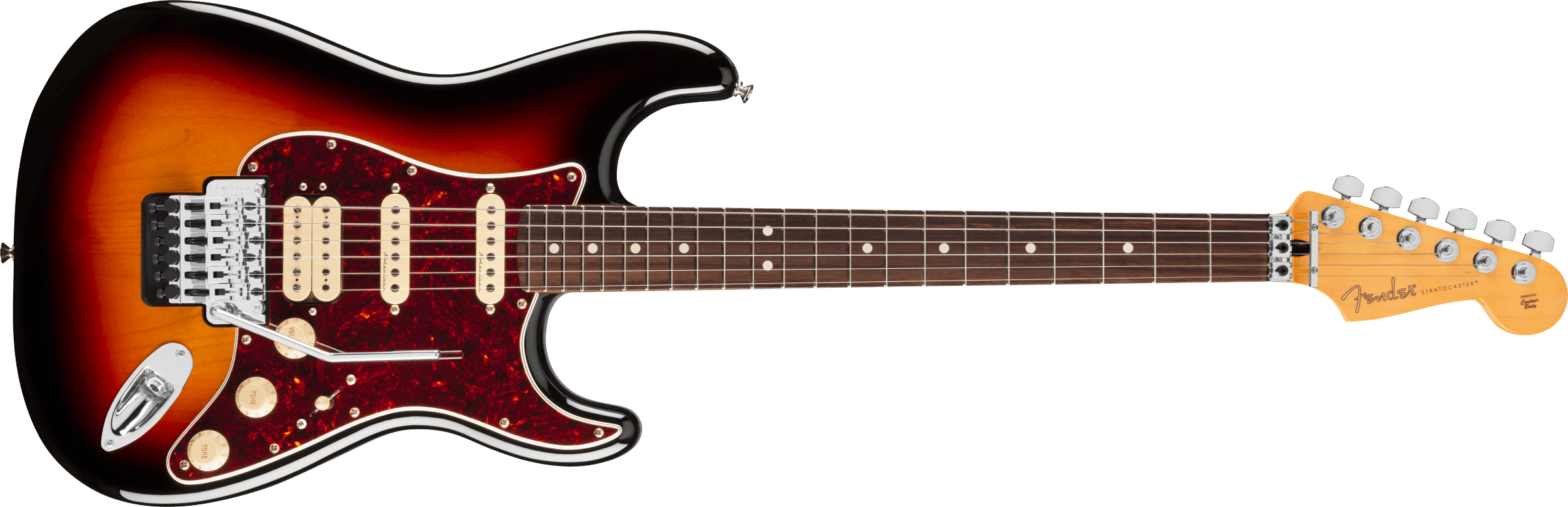 Fender Player II Modified Stratocaster® HSS Floyd Rose®, Rosewood Fingerboard, 3-Color Sunburst