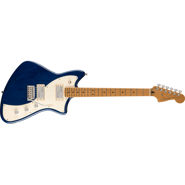 Fender Limited Edition Player Plus Meteora, Maple Fingerboard, Sapphire Blue Transparent