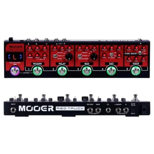 Mooer Red Truck - Pedaliera multieffetto per chitarra - Usato garantito