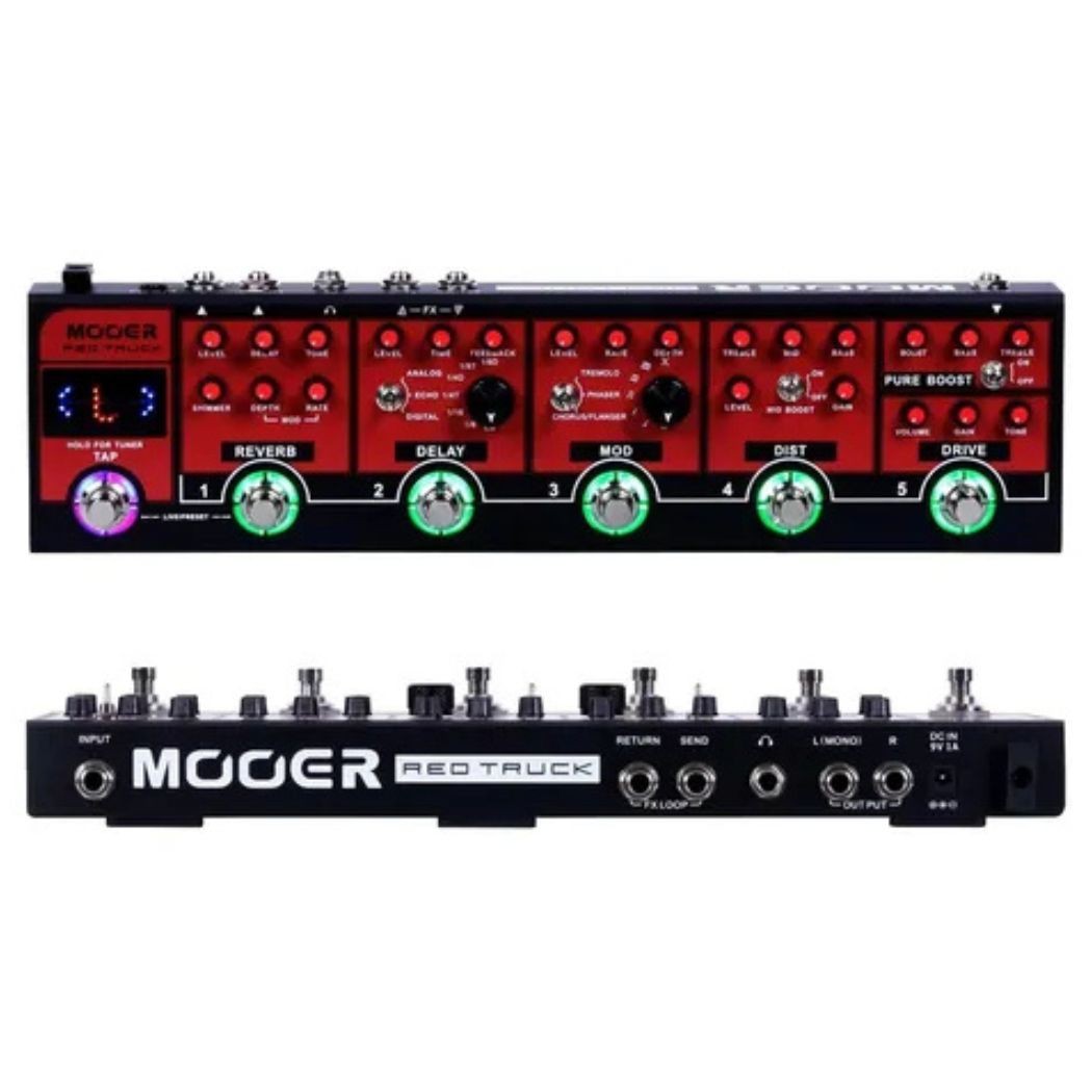 Mooer Red Truck - Pedaliera multieffetto per chitarra - Usato garantito