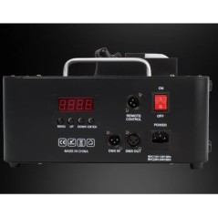 SHEHDS MACCHINA DEL FUMO GETTO VERTICALE 1500W DMX GEYSER LED RGB 24X9W