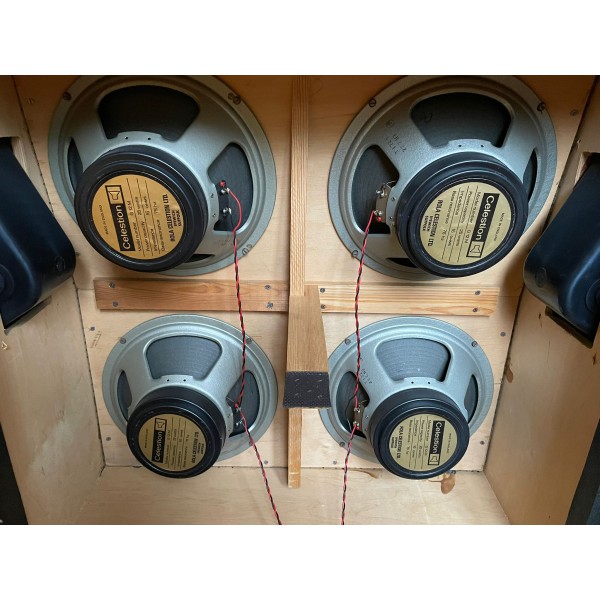 CASSA E TESTATA MARSHALL ARTISTE MADE IN INGLAND NUMERO SERIALE: 8358F