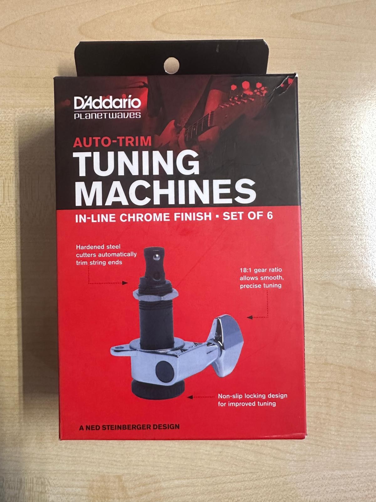 D'Addario PWAT-6R1 tuning machine - MECCANICHE PER CHITARRA ELETTRICA