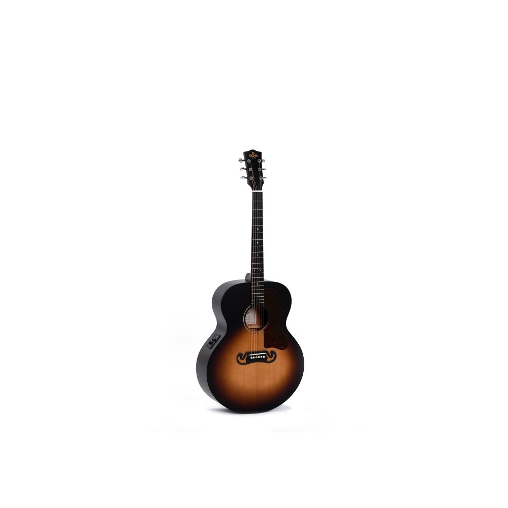 SIGMA GJM-SGE Grand Jumbo Sunburst - CHITARRA ACUSTICA ELETTRIFICATA SUNBURST