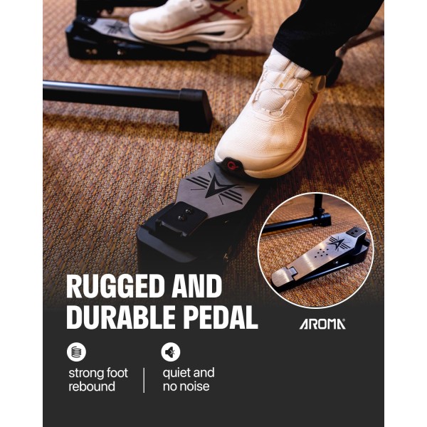 AROMA TDX-18 BATTERIA ELETTRONICA 8 PEZZI CON MODULO SONORO E RACK DI MONTAGGIO