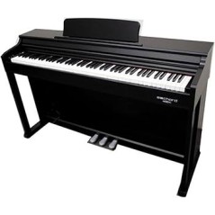 ECHORD Dpx100 Satin Black - Pianoforte digitale 88 tasti pesati nero satinato