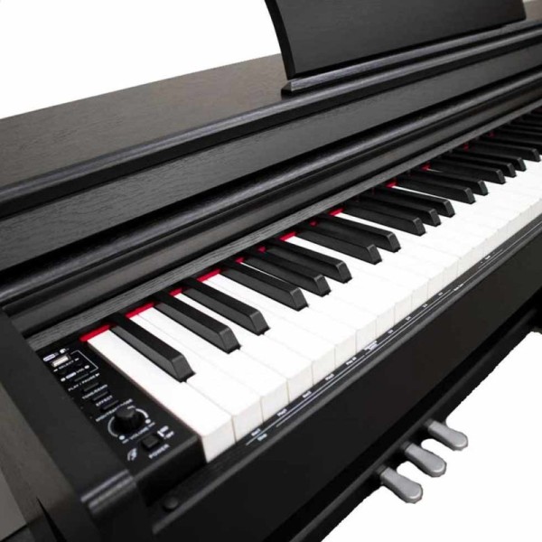 ECHORD Dpx100 Satin Black - Pianoforte digitale 88 tasti pesati nero satinato