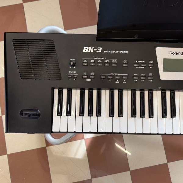 ROLAND BK-3 Black - Tastiera Arranger 61 Tasti- USATO