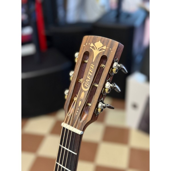 CRAFTER MINO MACASSAR - Chitarra Acustica 3/4 Elettrificata - USATA