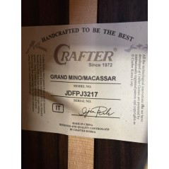 CRAFTER MINO MACASSAR - Chitarra Acustica 3/4 Elettrificata - USATA