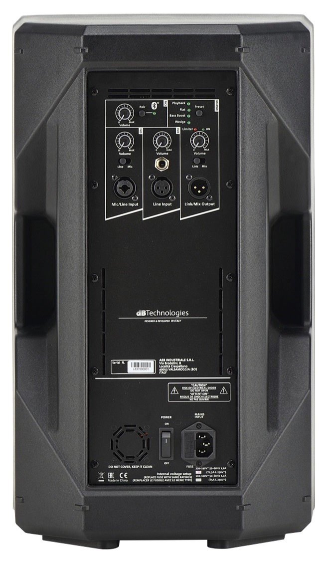 DB TECHNOLOGIES KL10 - Diffusore Attivo 10 pollici 400W Bluetooth