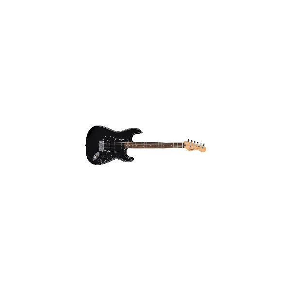 Fender Standard Stratocaster® HSS, Laurel Fingerboard, Black Pickguard, Black