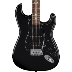 Fender Standard Stratocaster® HSS, Laurel Fingerboard, Black Pickguard, Black