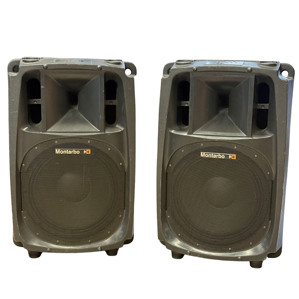 MONTARBO W400A - Coppia Diffusori Attivi Biamplificati Usati