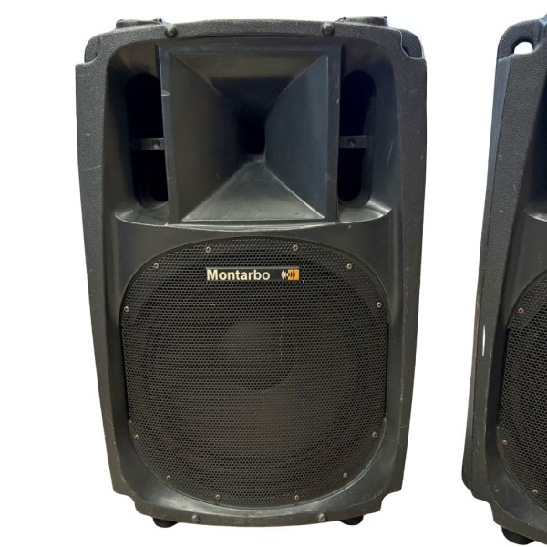MONTARBO W400A - Coppia Diffusori Attivi Biamplificati Usati