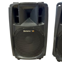 MONTARBO W400A - Coppia Diffusori Attivi Biamplificati Usati