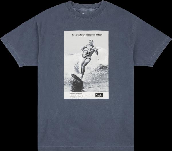 Fender Vintage Ad Surfer Tee, Ocean, L