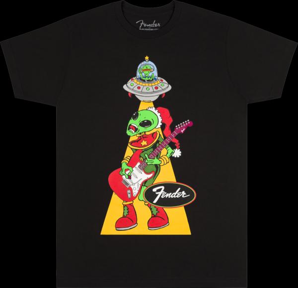 Fender Fender® Ugly Christmas Tee Alien, Blk, XXL