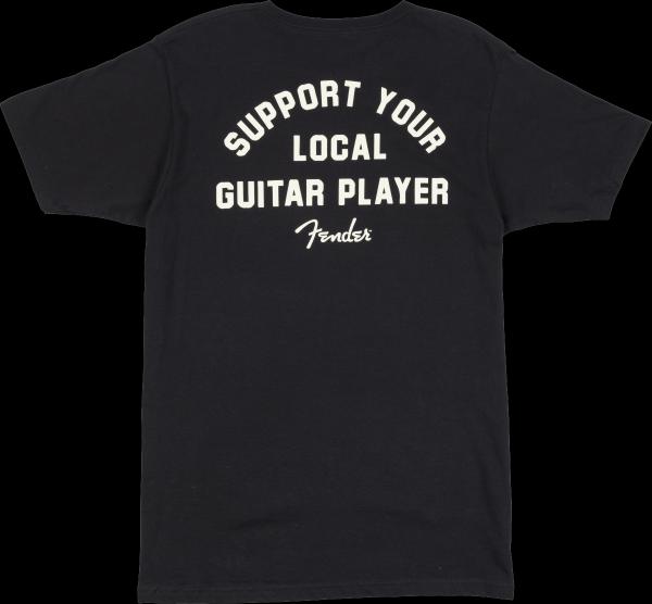 Fender Support Your Local Guitar Player Tee, Black, XXL