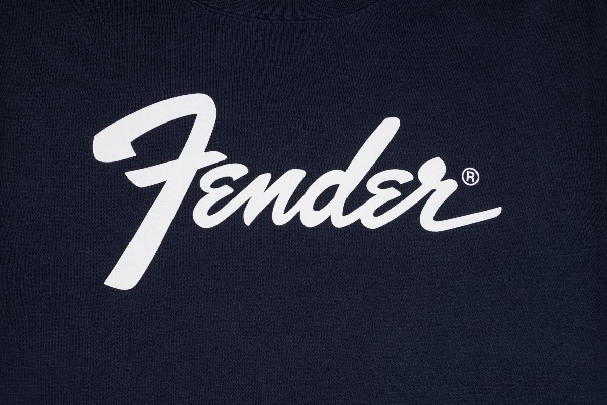 Fender Fender® Transition Logo Sweatershirt, Navy, XXL