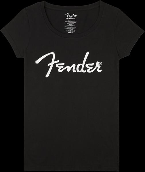 Fender Fender Spaghetti Logo Women's Tee, Black, XL