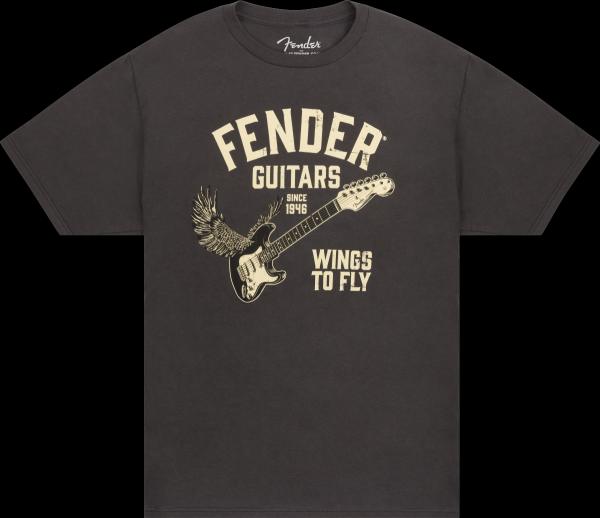 Fender Fender® Wings To Fly T-Shirt, Vintage Black, L