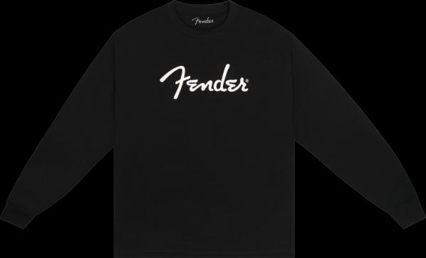 Fender Fender® Spaghetti Logo Long-Sleeve T-shirt, Black, S