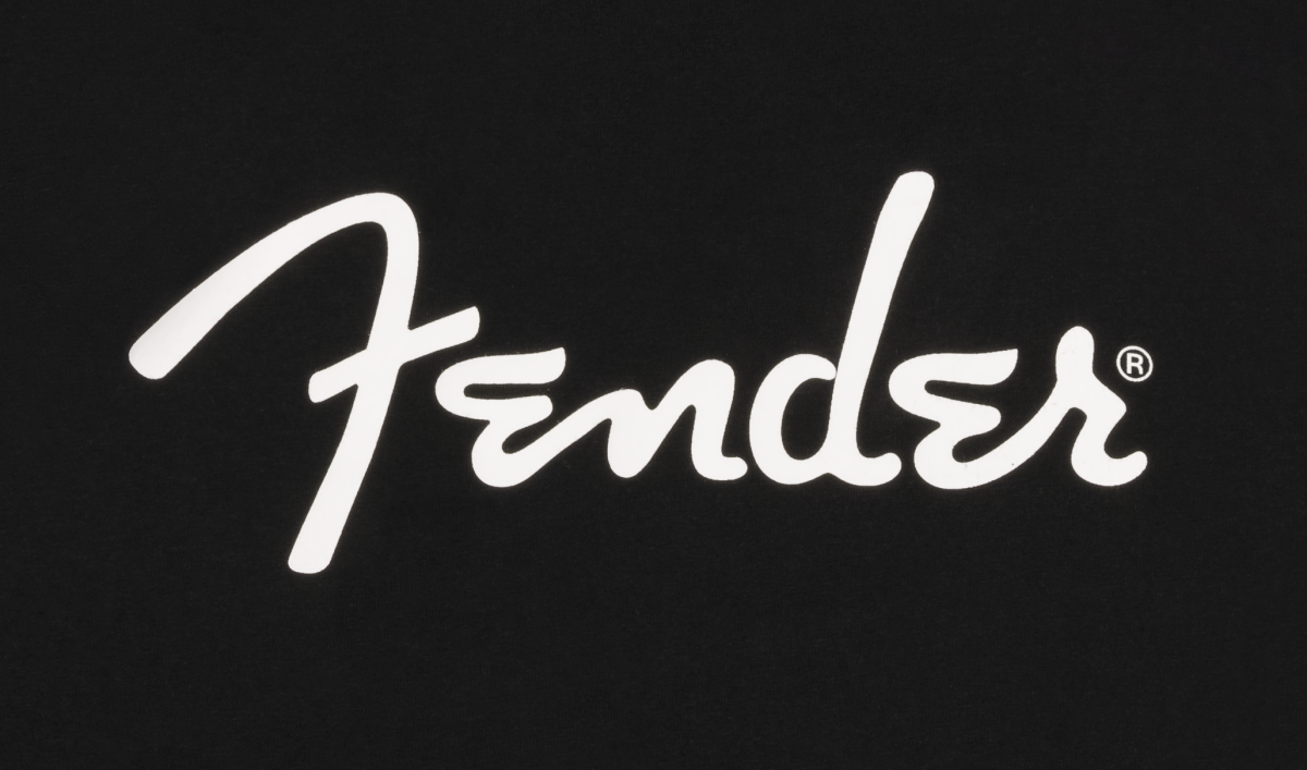 Fender Fender® Spaghetti Logo Long-Sleeve T-shirt, Black, M